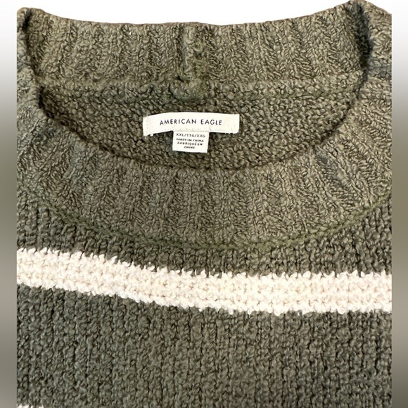 American Eagle Sweater. Gray/White. XXL Excellent Condition. - Picture 3 of 3